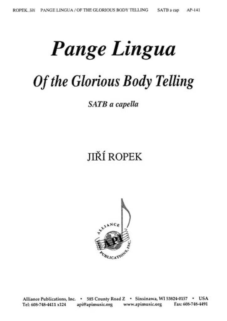 Pange Lingua